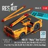 RESKIT RSK48-0025 MD-3T Mule Tow Tractor (3D Printed model kit) 1/48